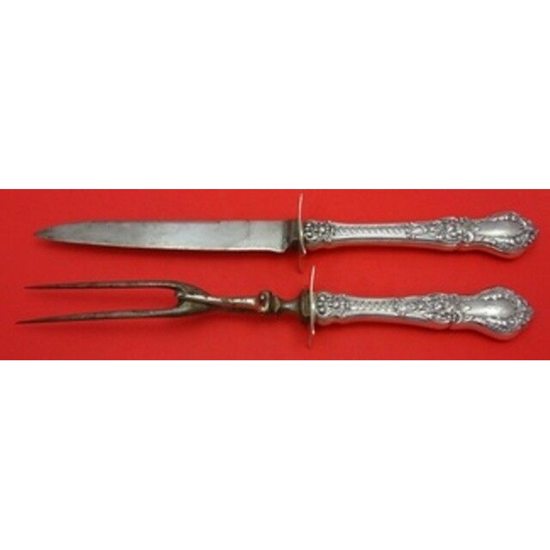 Henry II by Gorham Sterling Roast Carving Set 2pc (11 1/2" Knife & 11" Fork)