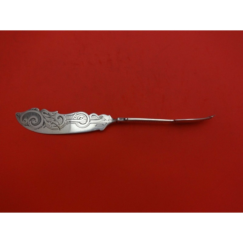 Kenilworth by Albert Coles Sterling Master Butter FH Twist Brite-Cut 7 1/2"
