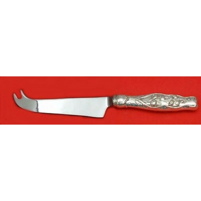 Lily of the Valley by Whiting Sterling Cheese Knife w/Pick Custom HHWS  8 1/4"