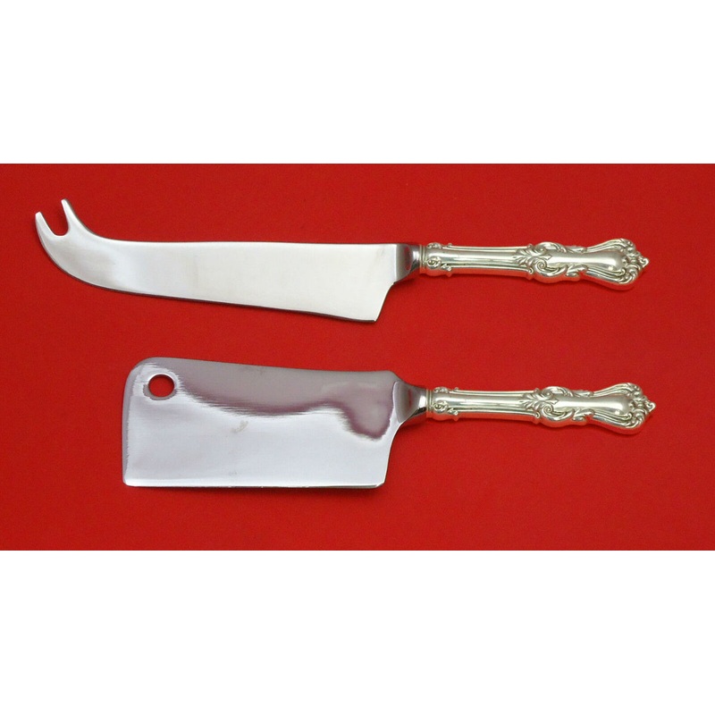Marlborough by Reed and Barton Sterling Cheese Serving Set 2pc HHWS Custom