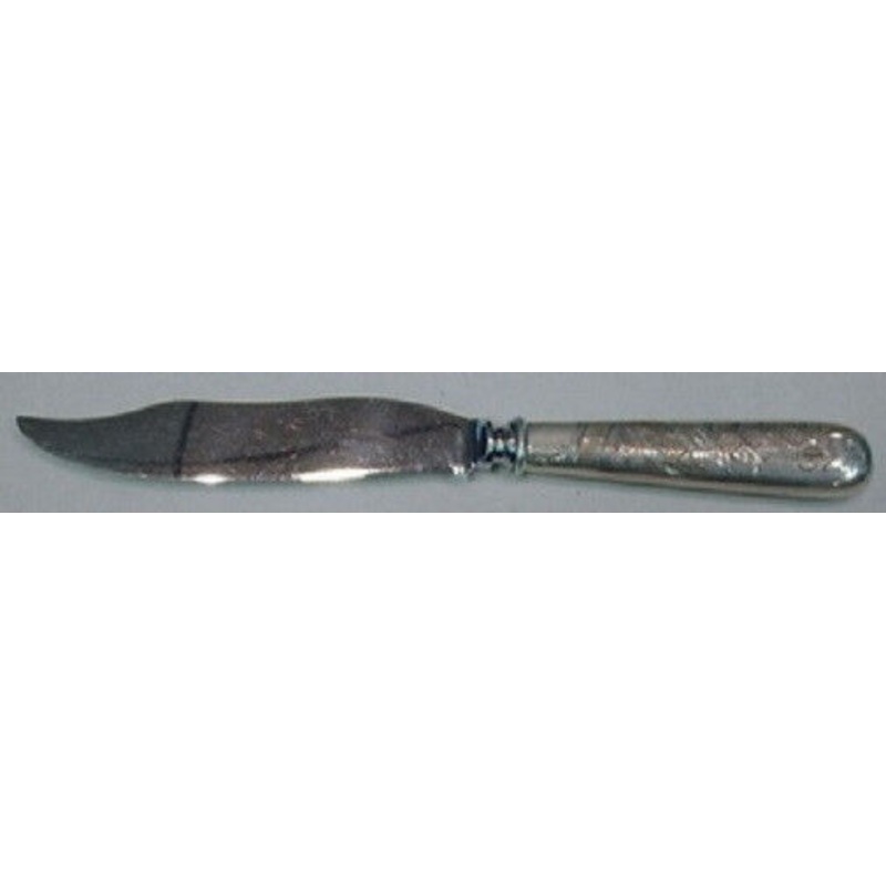 Number 38 Engraved by Towle Sterling Fish Knife Hollow Handle with Stainless
