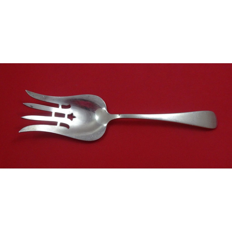 Old English Antique by Reed Barton Dominick Haff Sterling Salad Serving Fork AS