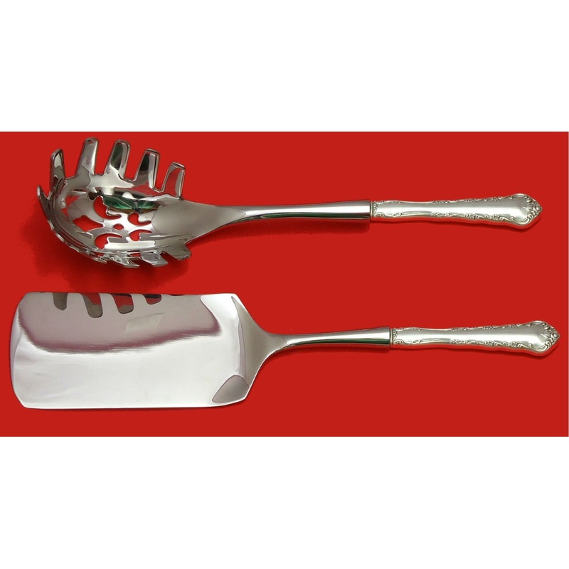 Peachtree Manor by Towle Sterling Italian Pasta Server Set 2pc HHWS Custom