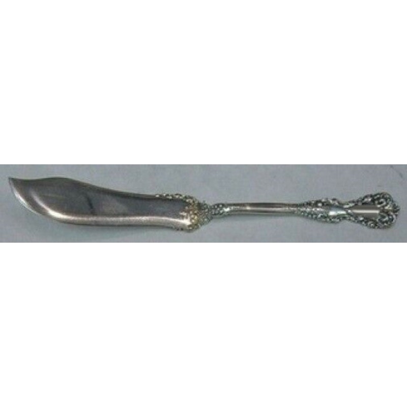 Revere by International Sterling Master Butter Flat Handle 7 1/4" Antique