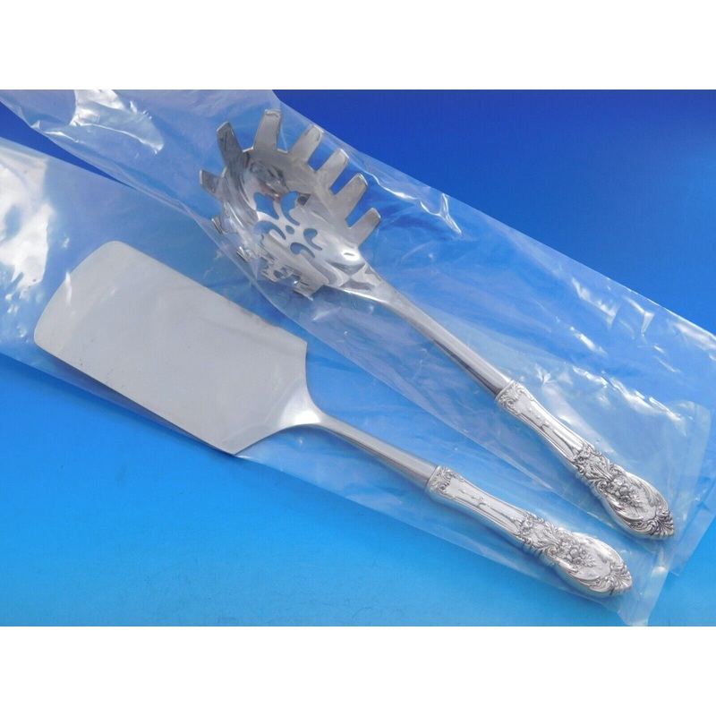 Richelieu by International Sterling Italian Pasta Server Set 2pc HHWS Custom