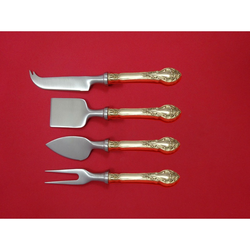 Royal Dynasty by Kirk-Stieff Sterling Cheese Serving Set 4 Piece HHWS  Custom