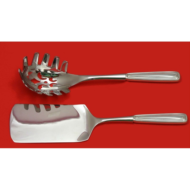 Saint Dunstan by Tiffany & Co. Sterling Italian Pasta Svr Set 2pc HHWS Custom