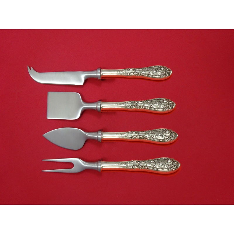 Southern Grandeur by Easterling Sterling Cheese Serving Set 4pc HHWS  Custom