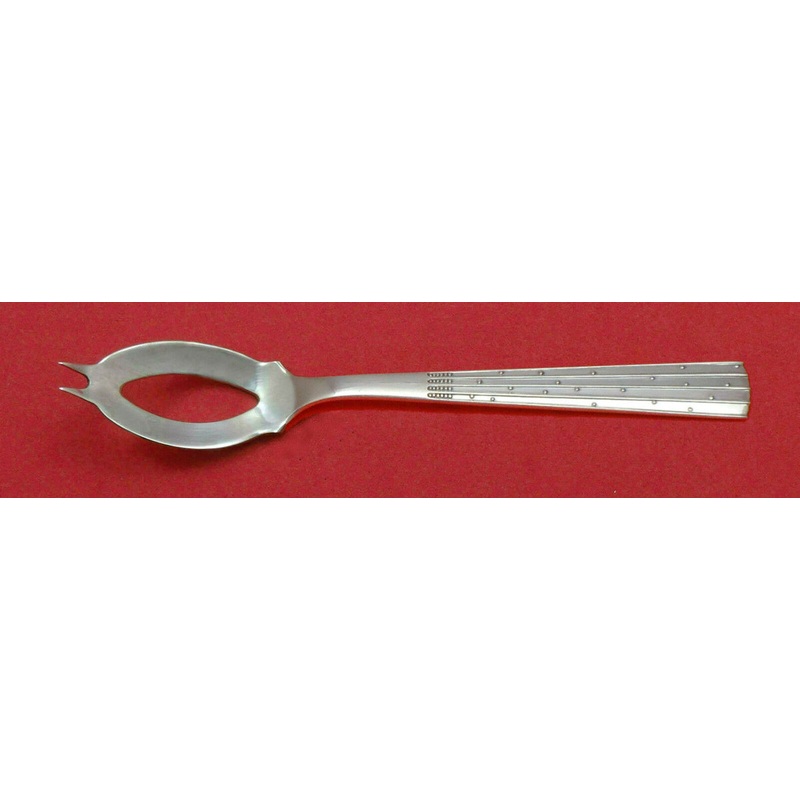 Champagne aka Design 12 By Mogensen Sterling Olive Spoon Ideal 5 1/8" Custom