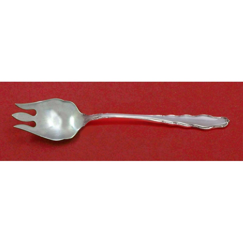 English Provincial by Reed and Barton Sterling Cake Ice Cream Spork Custom 5 3/4