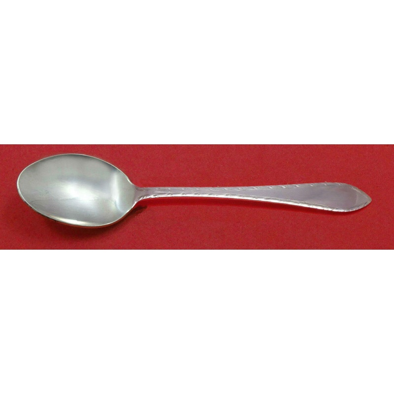 Feather Edge By Tiffany and Co. Sterling Infant Feeding Spoon 5 3/4" Custom