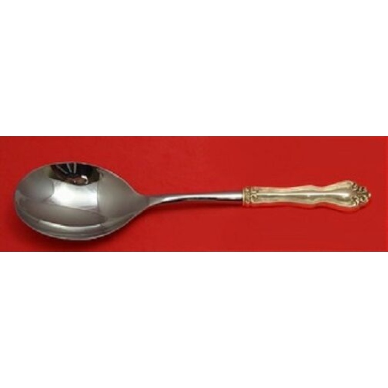 George and Martha By Westmorland Sterling Casserole Spoon 11 1/2" HHWS Custom
