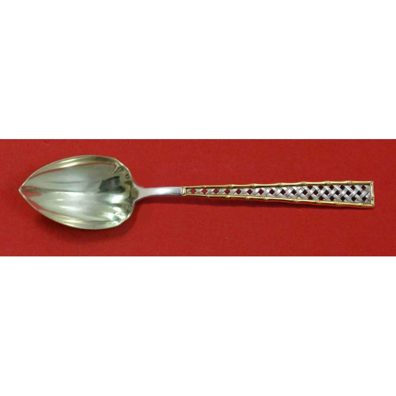 Golden Tradewinds by International Sterling Grapefruit Spoon Fluted Custom Made