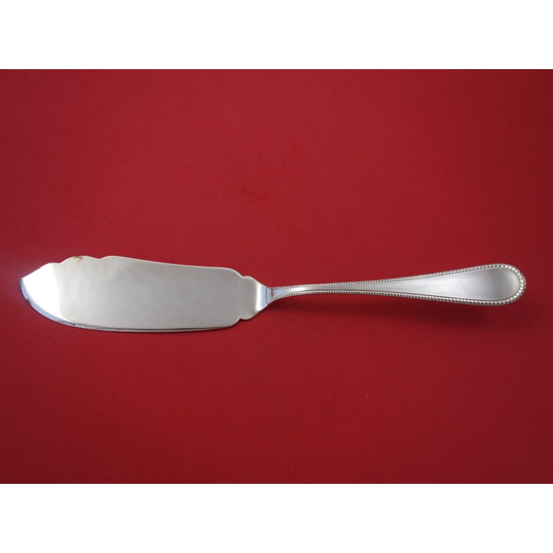 Perlinato By Fina-Italy Sterling Fish Serving Knife New, Never Used 10 3/4"
