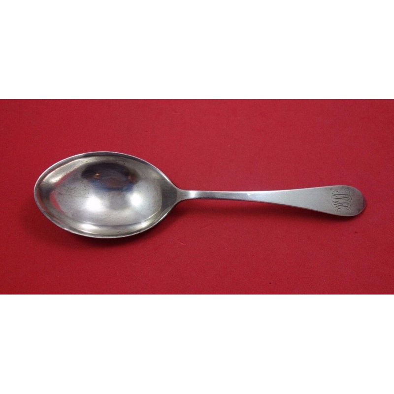 Pointed Antique Reed Barton Dominick Haff Sterling Berry Spoon 8 1/8"