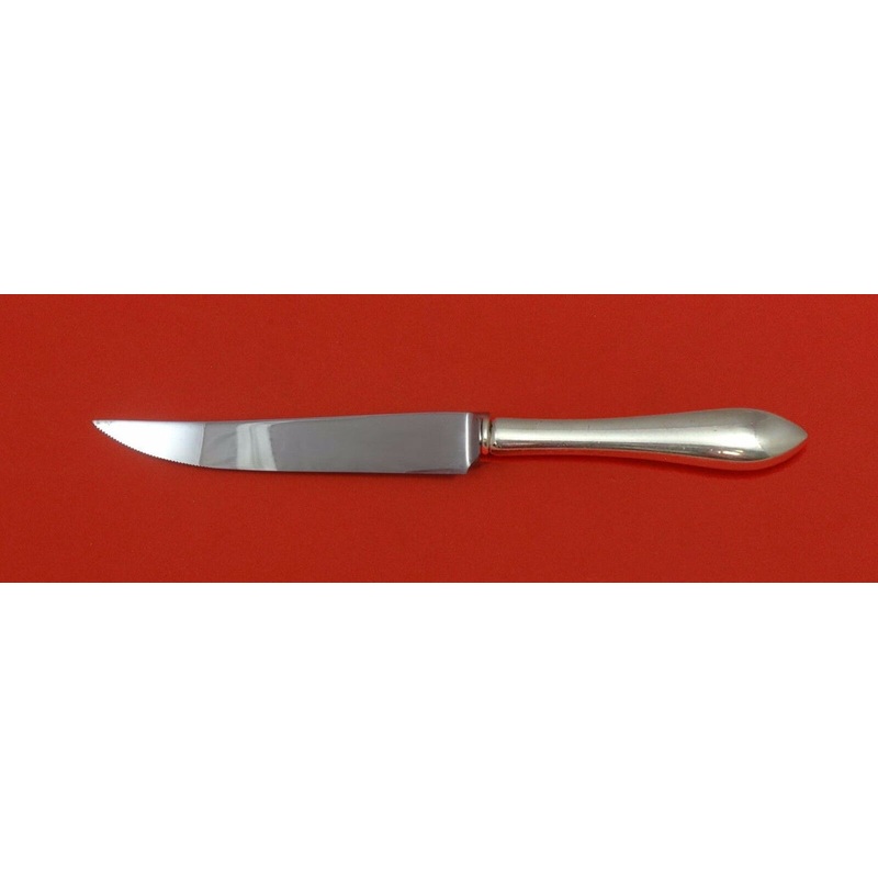 Pointed Antique Reed Barton Dominick Haff Sterling Steak Knife Serrated Custom