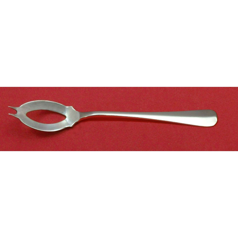 Rattail Antique By Reed Barton Dominick Haff Sterling Olive Spoon Ideal Custom