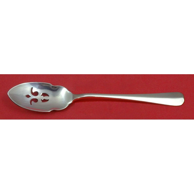 Rattail Antique by Reed Barton Dominick Haff Sterling Olive Spoon Pierced Custom