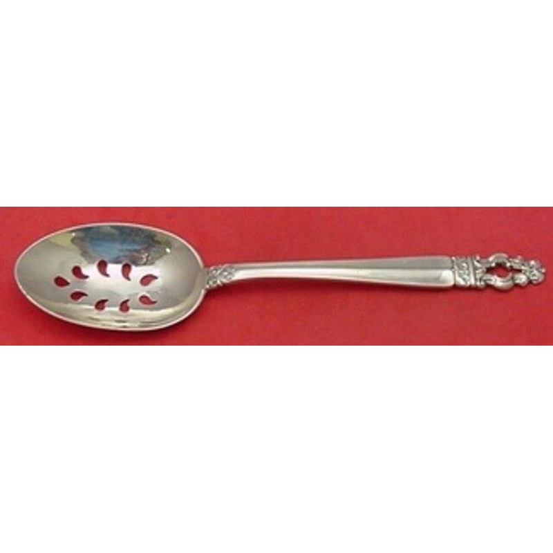 Sovereign Hispana by Gorham Sterling Serving Spoon Pierced 9-Hole Custom 8 1/2"