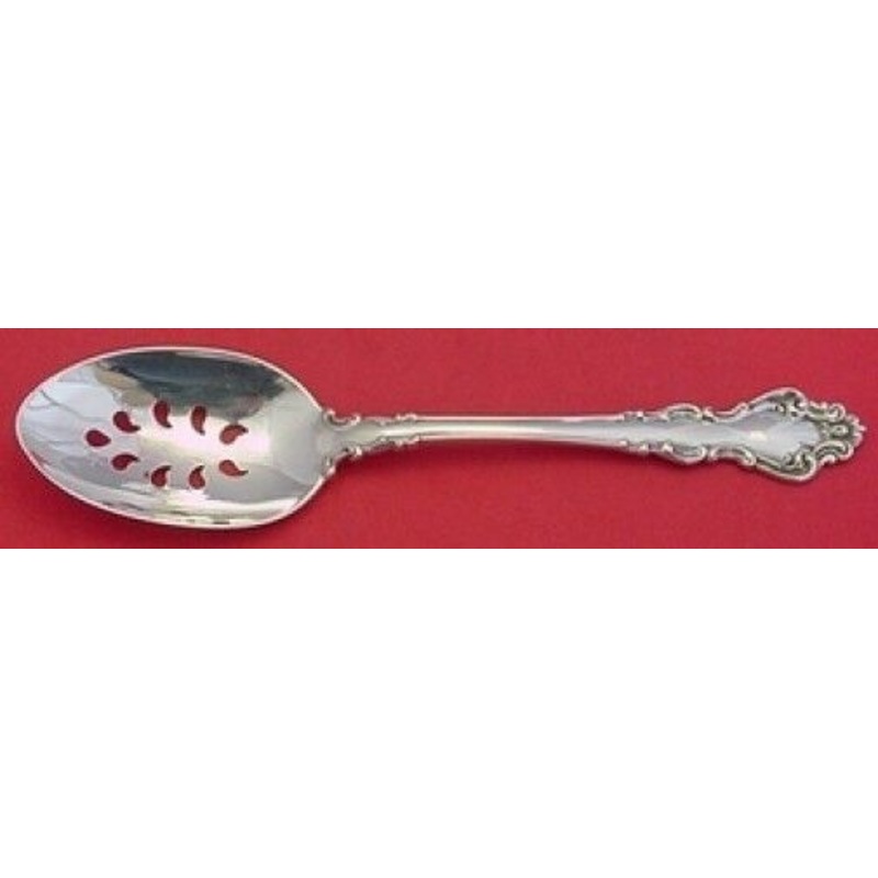 Spanish Baroque by Reed and Barton Sterling Serving Spoon Pcd 9-Hole Custom