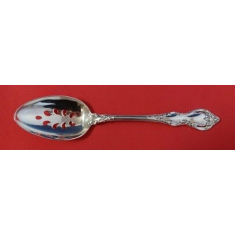 Spanish Provincial by Towle Sterling Serving Spoon Pierced 9-Hole Custom 8 3/4"