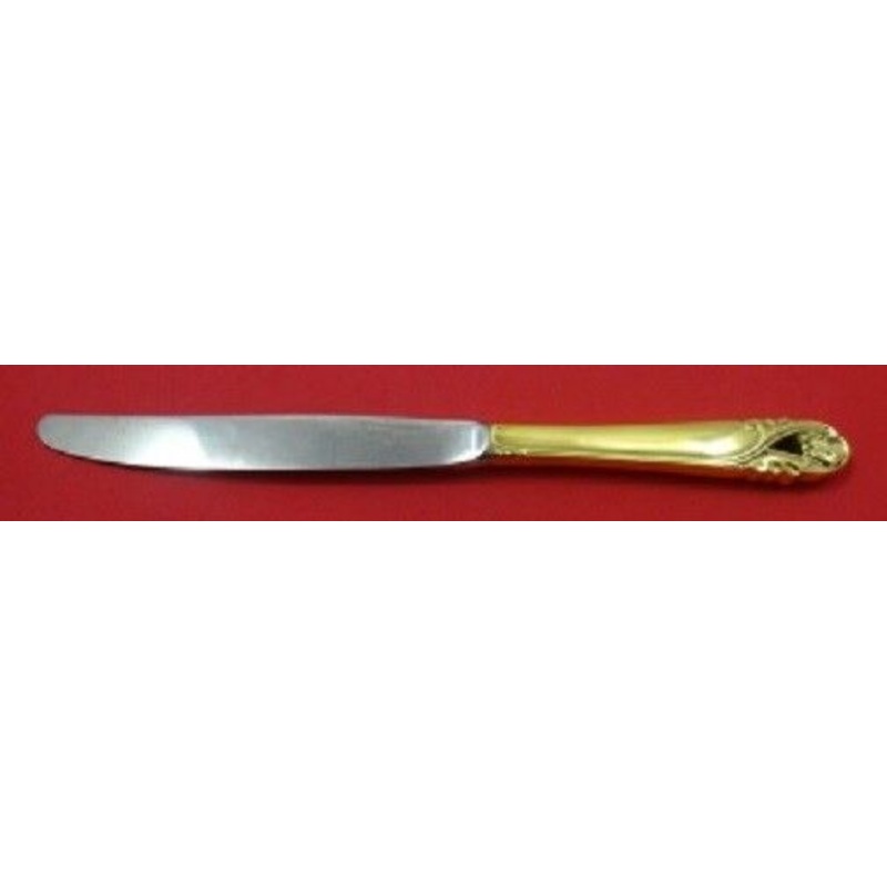 Spring Glory Vermeil By International Sterling  Regular Knife Modern 9 1/4"
