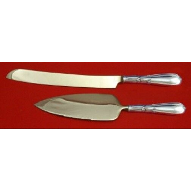 Troubadour By Frank Whiting Sterling Wedding Cake Serving Set HHWS 2pc Custom
