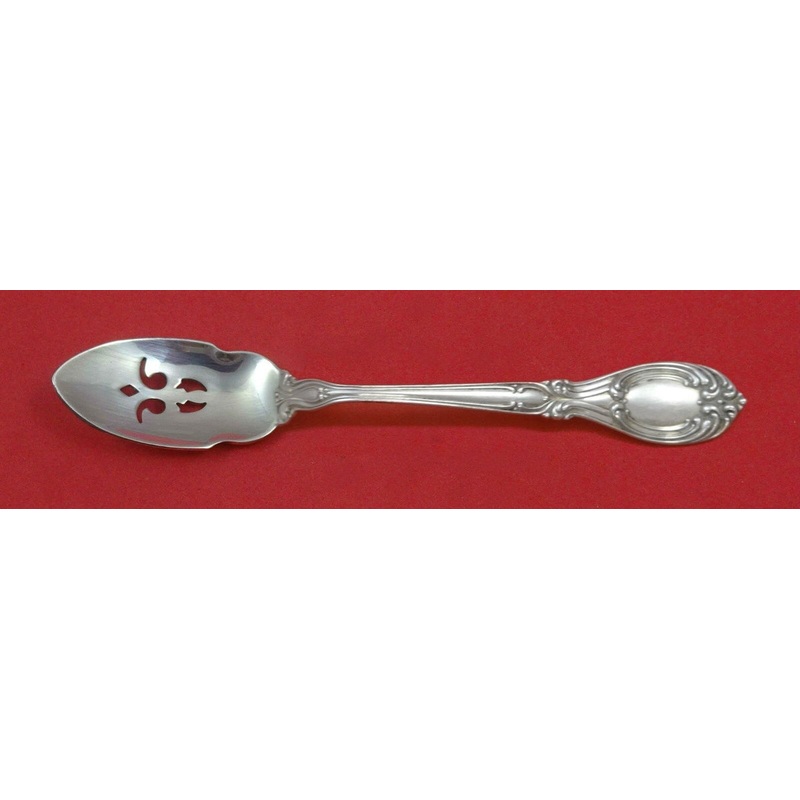 Victoria aka Florence by Frank Whiting Sterling Olive Spoon Pierced Custom Made