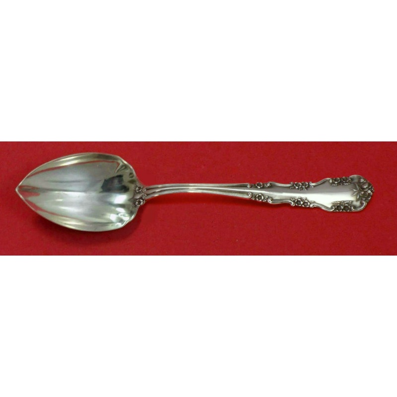 Wild Rose Old aka Rosalind International Sterling Grapefruit Spoon Fluted Custom