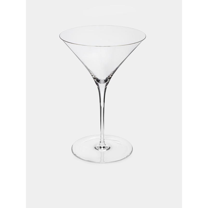 Ambassador Hand-Blown Crystal Martini Glass