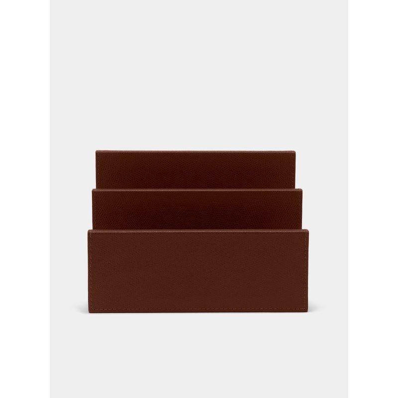 Arthur Leather Letter Holder