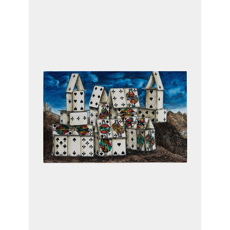 Citt di Carte Wood Playing Cards Box