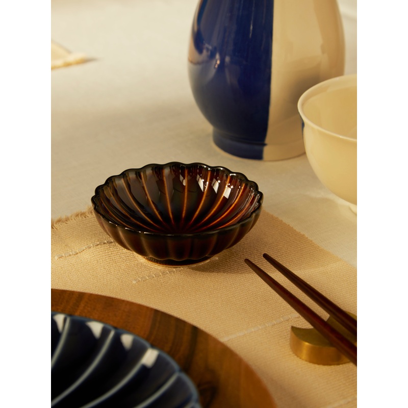 Giyaman Urushi Ceramic Condiment Bowls (Set of 4)