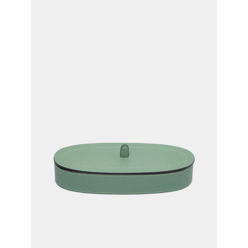 Harris Leather Oval Pen Holder