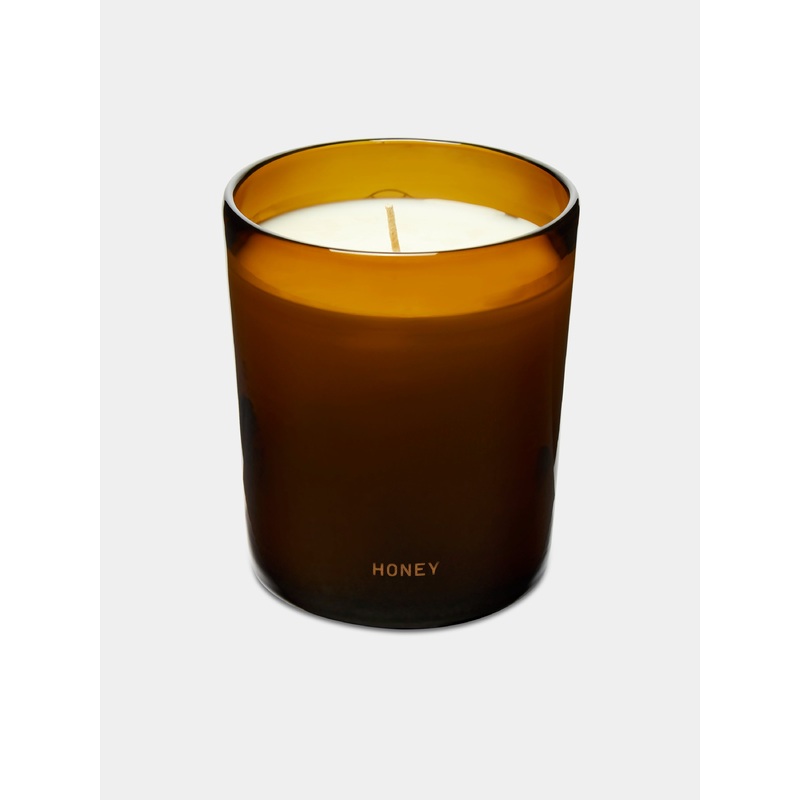 Honey Hand-Blown Candle