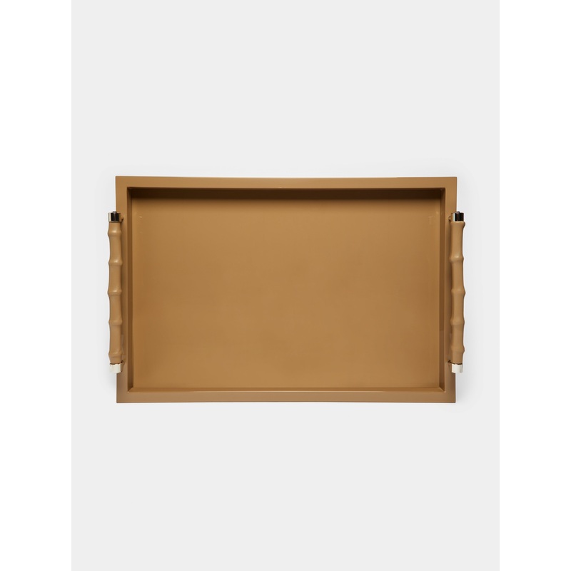 Lacquered Leather Tray (23.5in/60cm)