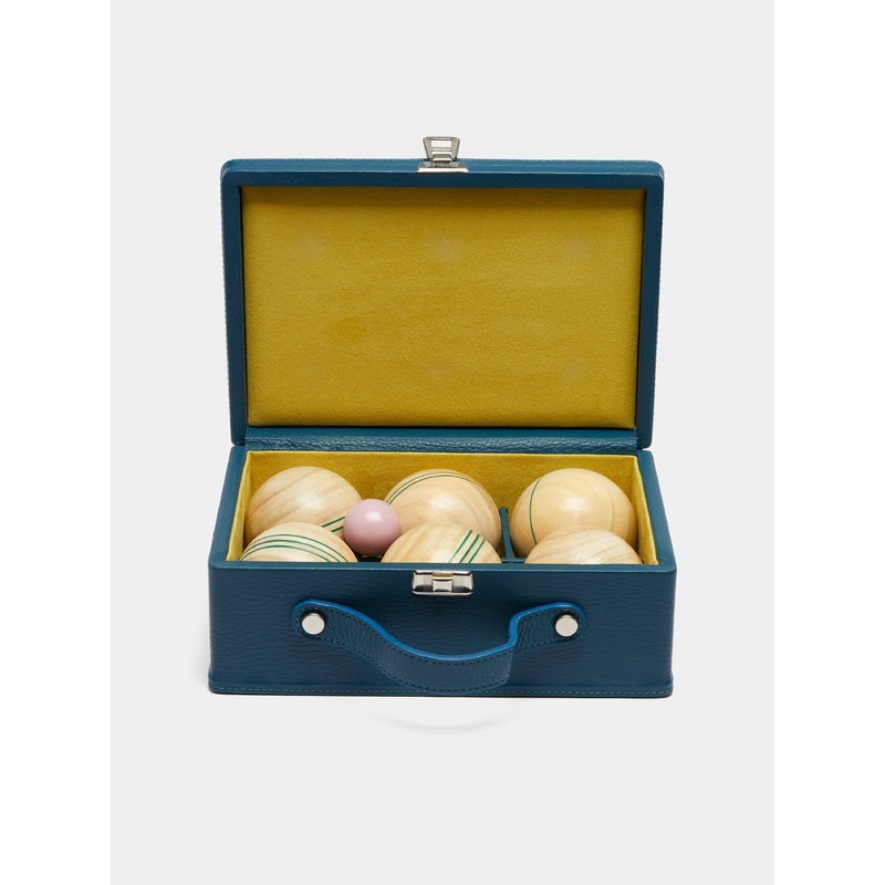Leather Boules Set