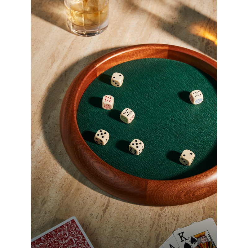 Mahogany Dice Tray