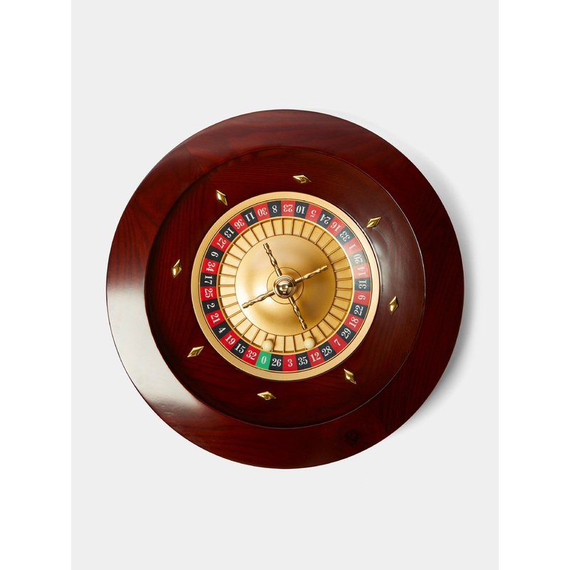 Mahogany Roulette Wheel