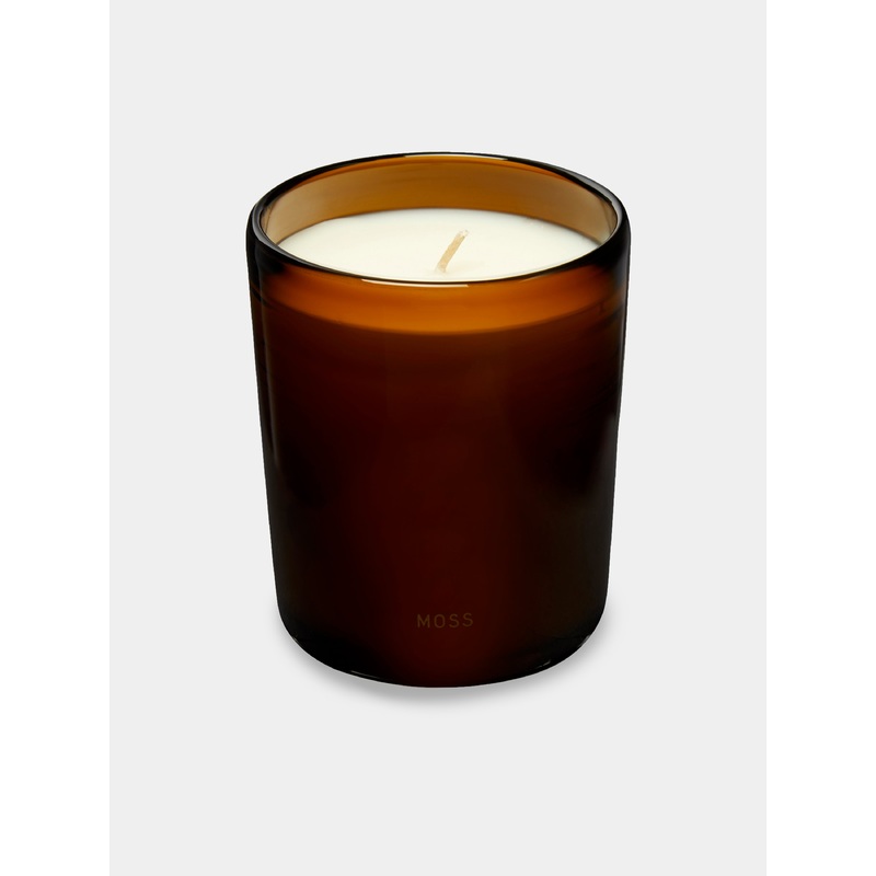 Moss Hand-Blown Candle