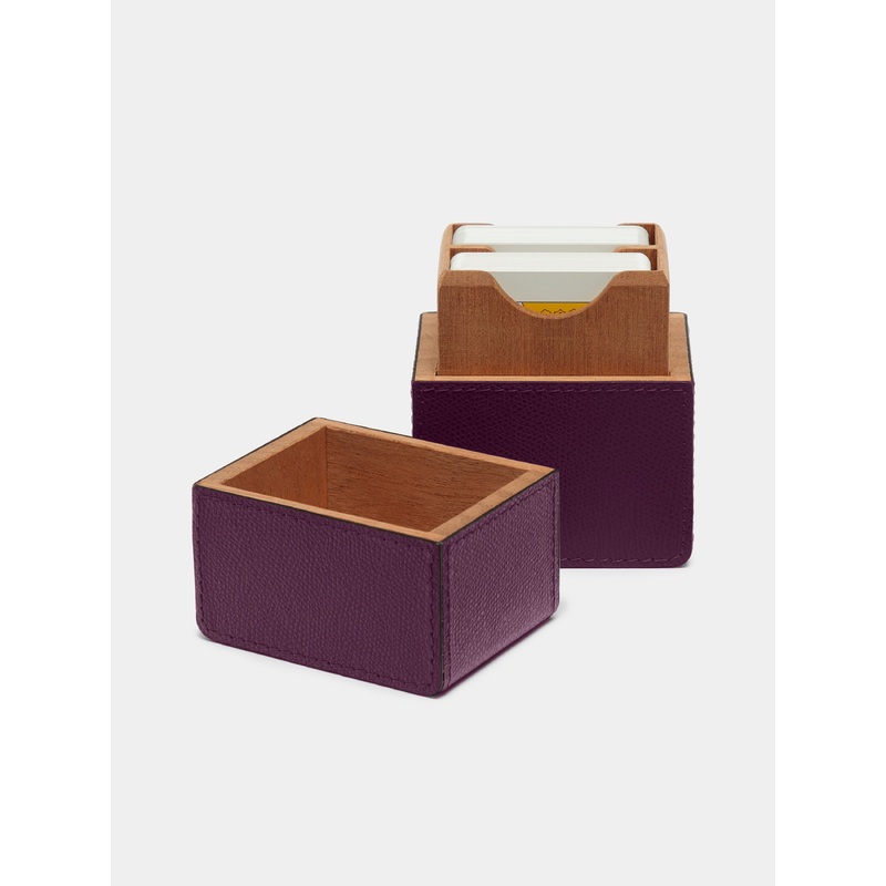 Naples Leather Playing Cards Set