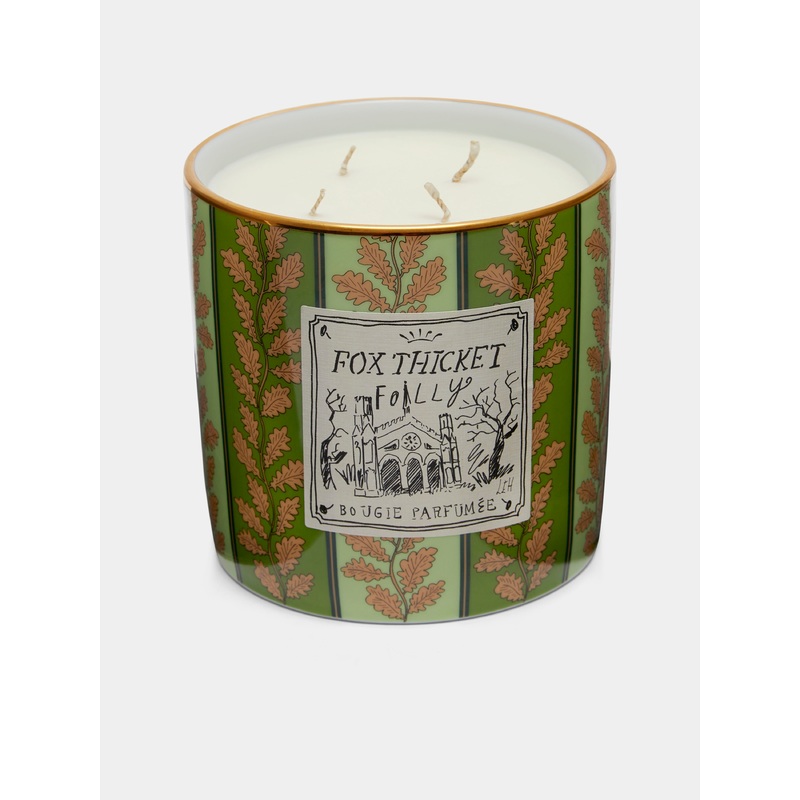 Profumi Luchino Fox Thicket Folly Porcelain Large Candle