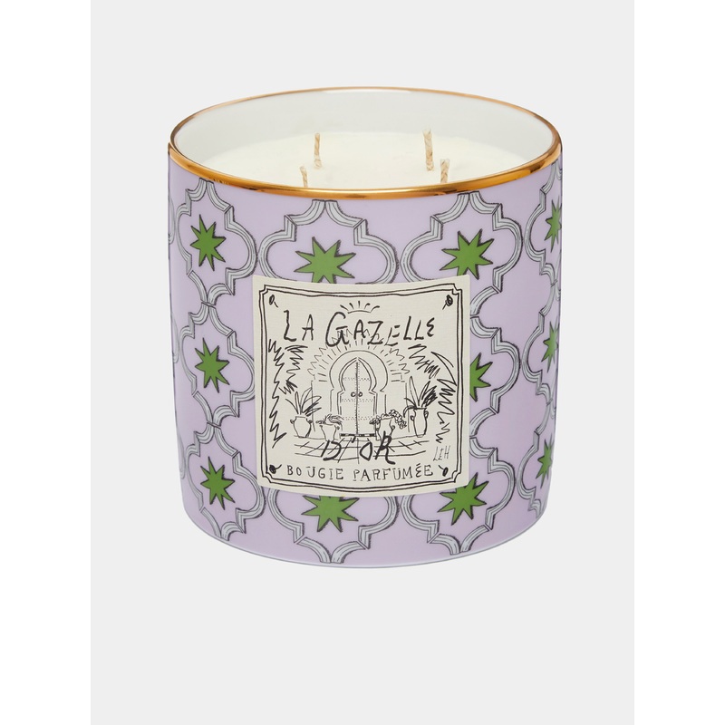 Profumi Luchino La Gazelle D'or Porcelain Large Candle