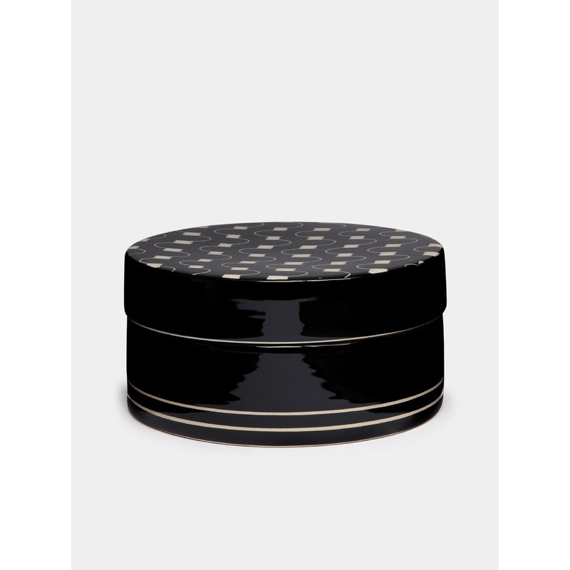 Ritzen Hand-Painted Ceramic Candle