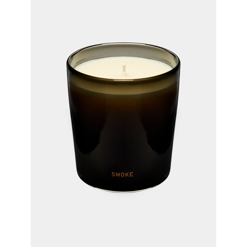 Smoke Hand-Blown Candle