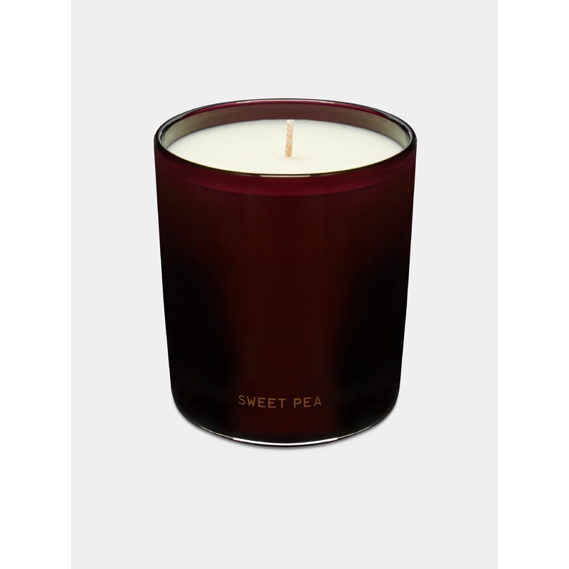 Sweet Pea Hand-Blown Candle