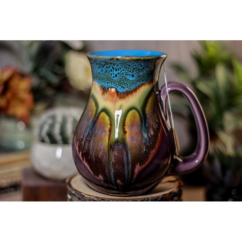 05-A Prototype Barely Flared Notched Mug - MISFIT, 20 oz. - 20% off