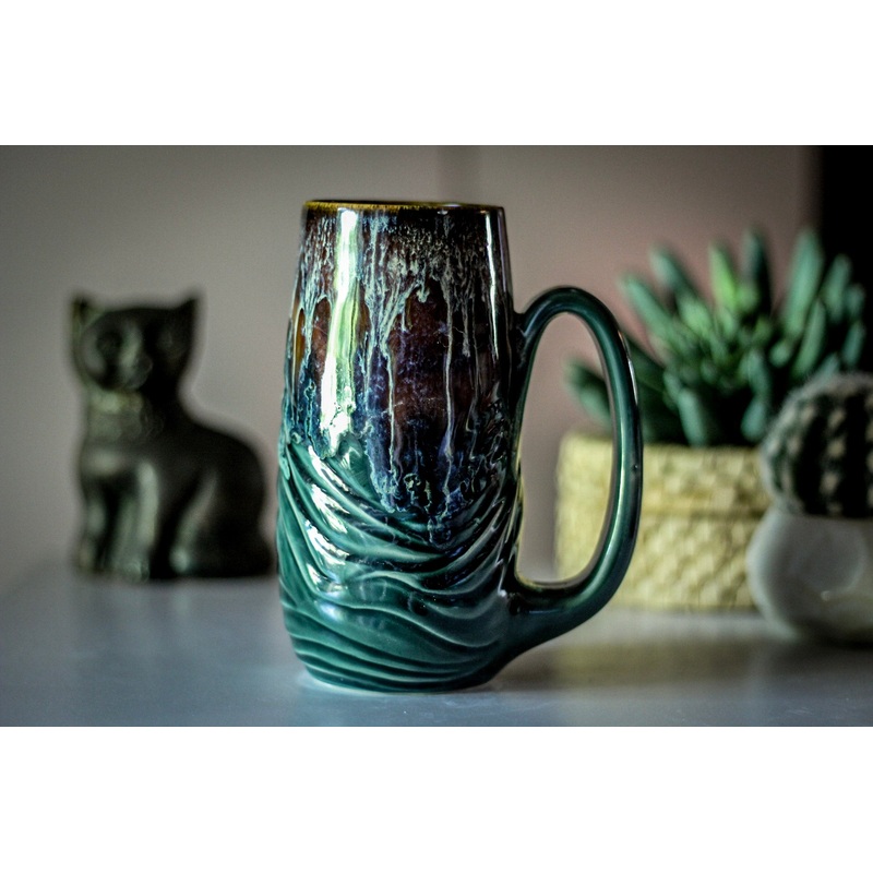10-D New Wave Textured Mug - MISFIT, 16 oz. - 15% off