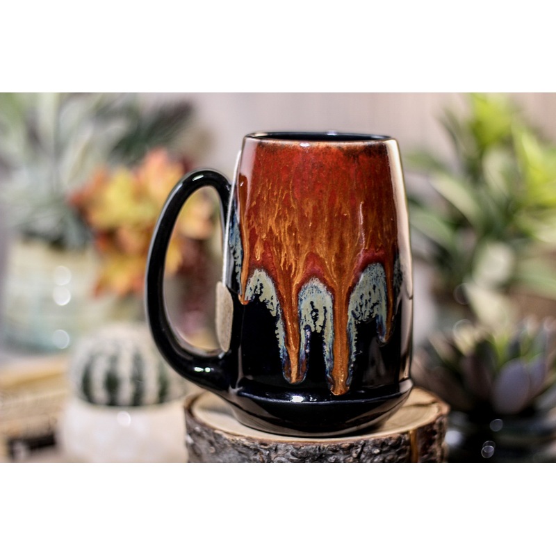 16-C Lava Falls Notched Acorn Mug - ODDBALL, 15 oz