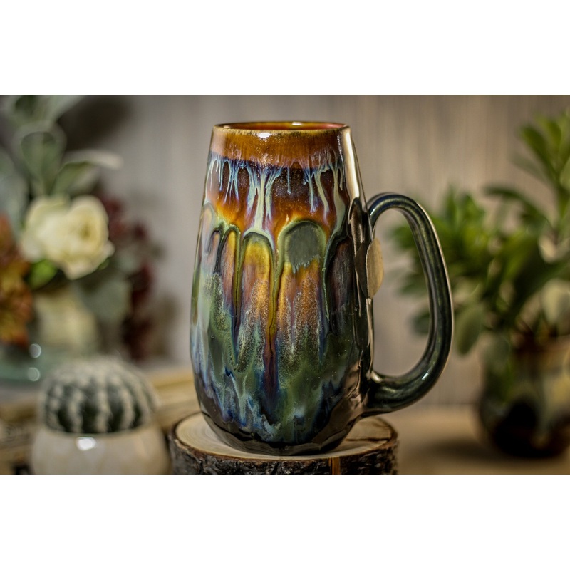 20-A New Earth Notched Crystal Mug - ODDBALL, 24 oz. - 15% off
